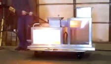 Dust Explosion Chamber Demo of Dust Explosion