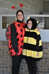 Ladybug and Bumblebee Halloween