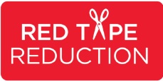 Red Tape Reduction Red Tape Reduction