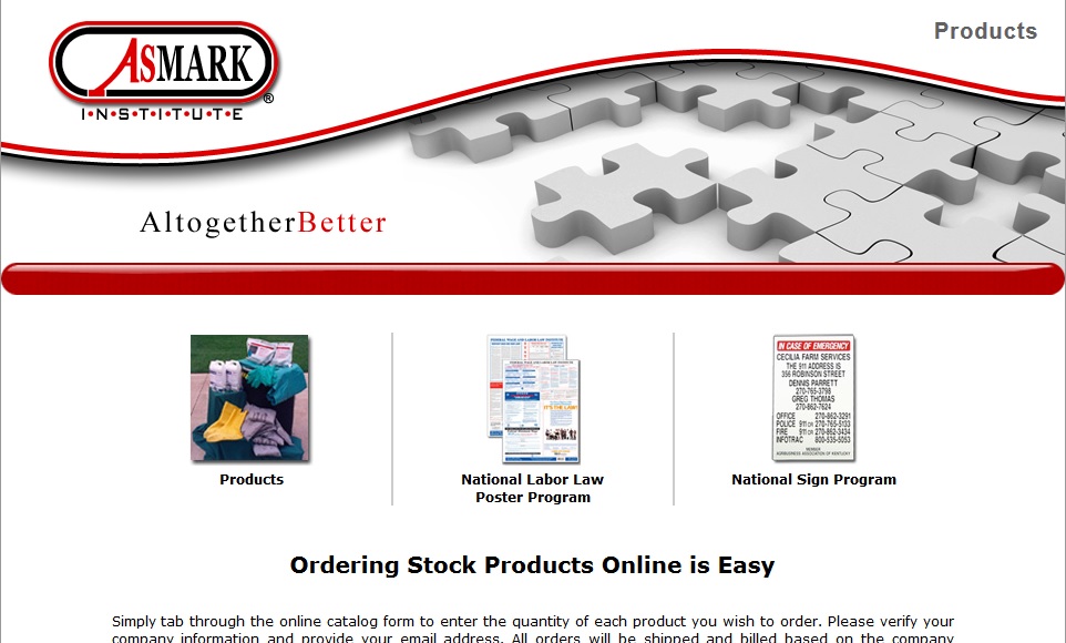 Asmark Products Asmark Products