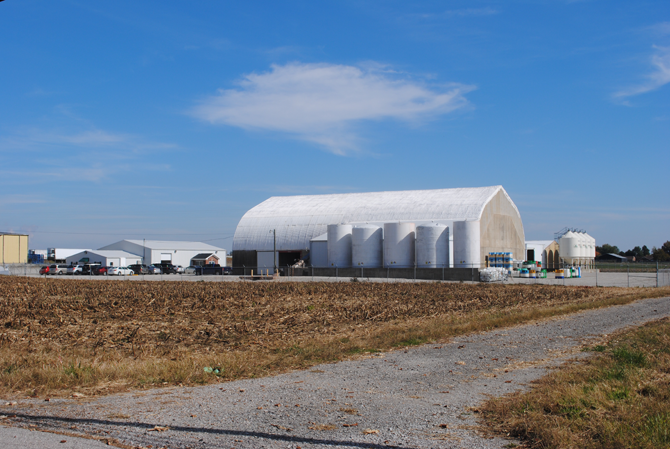 The Ford B. West Center for Responsible Agriculture Dry & liquid fertilizer building Asmark Institute in Owensboro, KY