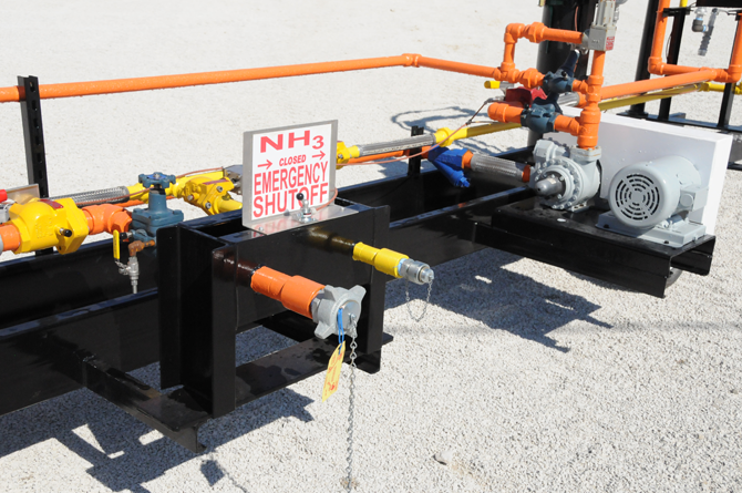 The Ford B. West Center for Responsible Agriculture Anhydrous Ammonia Training Prop Asmark Institute in Owensboro, KY