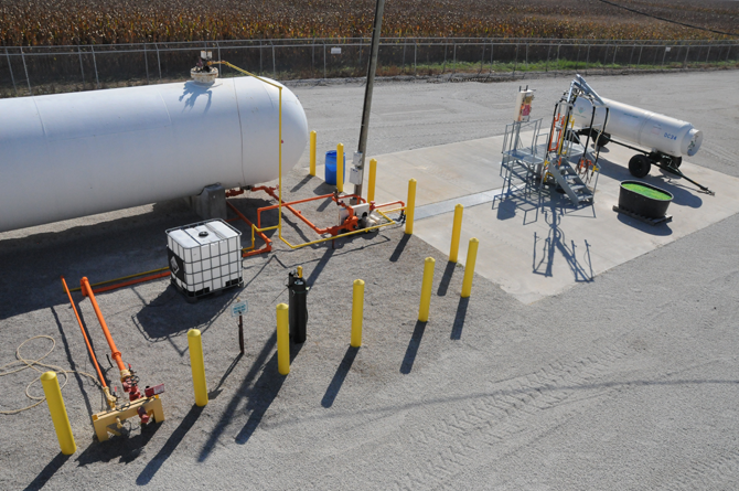 The Ford B. West Center for Responsible Agriculture Anhydrous Ammonia Installation Scenario Asmark Institute in Owensboro, KY
